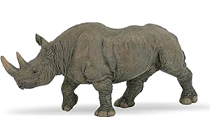 Papo WILD ANIMAL KINGDOM Figurka, 50066 czarny nosorożec, wielokolorowa