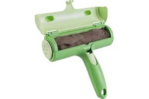 PLEASANTSONG Pet Hair Remover, Reusable Dog Cat Hair Remover Brush, Easy to Clean Lint Roller Pet Fur, for Clothes, Bedding, Carpet, Furniture, Sofa