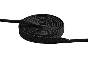 Knixmax 1 Par -2 Pares Cordones Redondos y Planos, Cordones Resistentes para Todo Tipo de Botas, Zapatos y Zapatillas - Varias Longitudes y Colores