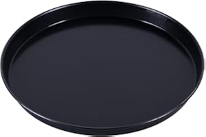 Paderno - Bandeja redonda para pizza (hierro, 2,5 cm de altura)