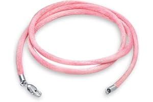 Bling Jewelry Colliers En Satin De Soie Doux Et Fin Pour Pendentif En Superposition Pour Femmes Hommes Adolescents Avec Fermoir À Pince De Homard En Argent Sterling .925 14 16 18 20 24 36 Pouces