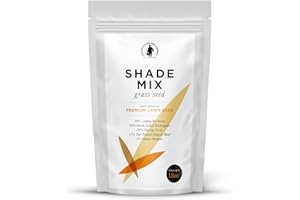 ENGLISH & SONS SEED COMPANY English & Sons Seeds Company - 'Shade Mix' Lawn Seed - Premium Fast Growing Seeds for Shady Areas - Easy to Sow Grass Seeds for New or Established Lawns - Covers up to (0.88kg)