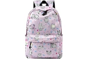 JIANLINST Mädchen Schulrucksack Jungen Teenager Schultasche Wasserdicht Nylon Rucksack Damen Schulranzen Freizeitrucksack Laptop Tasche
