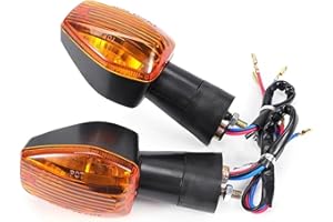 UPIKIT Clignotants Clignotants De Moto, Lampe Clignotante pour H&Onda CB600F CB600S pour Hornet 600/599 CB900F pour Hornet 900/919(Ambre)