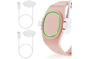 ZOOROO 2 Pack Magic Band Charger Compatible with Disney-Magic Band Plus Charger, 3.3ft Replacement Charger Only Compatible with Disney-Magic Band+, White