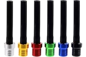 Tanstic 6Pcs Universal Tank Gas Fuel Cap Valve Vent Breather Hose Tube, Gas Fuel Tank Cap Vent Fuel Tank Vent Tube Compatible with 50cc 110cc 70cc 125cc Motorcycle XR CRF RM KX SSR Dirt Pit Bike ATV