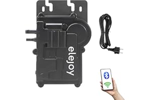 ELEJOY 500W Micro Inverteur Solaire Plug & Play 97% Efficacité IP65 avec WiFi et Bluetooth Inverteur Plug & Play Idéal pour Balcon et Centrale électrique Extérieure