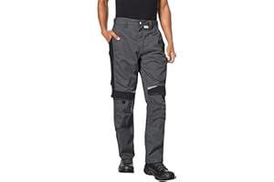 pka BESTWORK Arbeitshose für Herren mit Stretch-Bund & Kniepolster-Taschen