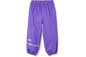 CareTec Rain Pants-Pu W/O Fleece Pantaloni Impermeabili Bambine e Ragazze