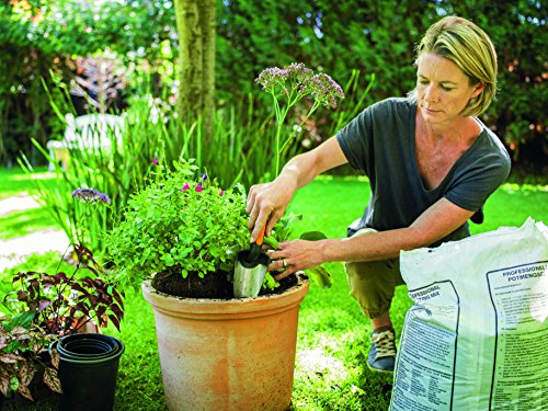 Fiskars Blumenkelle, Länge 27 cm, Rostfreie Stahl-Kelle, Schwarz/Orange, Premium, 1000726 - 6