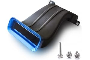 STRECOS Air Intake Snorkel Modification Tuyere Big Mouth Inlet Compatible With 2012-2018 MK3 MK3.5 Ford Focus ST RS Hatchback 4D Sedan 5D (Blue)