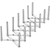 IKEA VARIERA Pot lid organiser, stainless steel.
