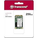 Transcend Highspeed 256GB interne mSATA SSD SATA III (6Gb/s), Festkörper-Laufwerk, zum Aufrüsten von Ultrabooks, Tablets oder