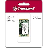 Transcend TS256GMSA230S - Unità a stato solido da 256 GB SATA III 6 GB/s, MSA230S mSATA SSD 230S