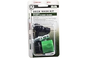 MTD Genuine Parts 490-900-M061 Kit de lavado de cubierta para cortacésped y tractores 2005 y posteriores, se adapta a varios modelos MTD, Troy-Bilt y otros modelos superiores