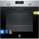 Balay, Multifunction Oven, Aqualisis, Black Glass, 3HB413CX3 | Help oven cleaning with Aqualisis and detach the removable doo