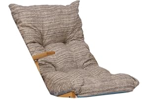 LIBEROSHOPPING.eu - LA TUA CASA IN UN CLICK Cuscino Imbottito di Ricambio per Poltrona Sedia Sdraio Harmony Relax, 105x55x14cm (Tortora)