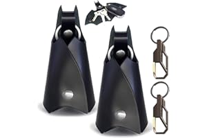 Suuwwn Schlüsseletui Leder,Batman Schlüsselanhänger Schlüsseltasche Leder Schlüsselmäppchen Leder Schlüsseletui Schlüsseltasche Keychain für Zum Schutz von Auto- und Motorradschlüsseln