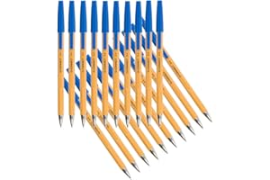 Q-Connect Cienki długopis - niebieski (20 sztuk)