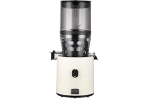 Hurom | Estrattore H330P - Succhi Più Sani, Gustosi e Senza Sprechi, Estrattore di Succo Premium, Pulizia Facile e Veloce, Alta Resa di Succo, Tecnologia di Spremitura Lenta - Deep Ivory