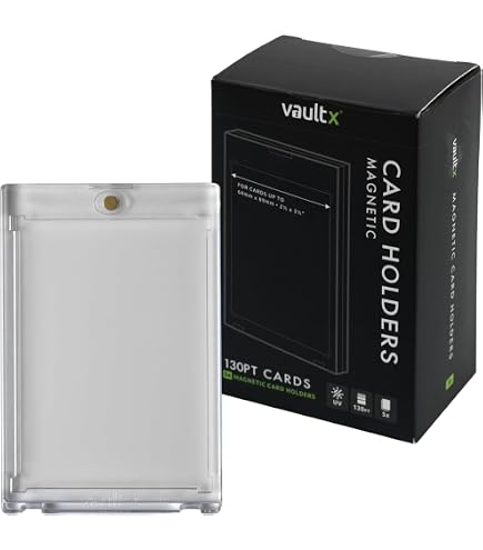 AegisTech Premium 35pt Magnetische Kaarthouder – Inclusief Doorzichtige Sleeves – Perfect Voor PTCG, MTG, YGO En Alle Standaard Ruilkaarten (10 Stuks)