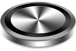 FENKABS Drehknopf Herd für 50mmØ für NEFF/Bosch/Siemens/Gaggenau (10004928/00636170), Twistpad Ersatz für Kochfeld, Drehknopf 6mm Kochfeld Knopf Ersatzteil