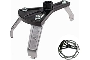 BTMIEY Narzędzie do blokowania pompy paliwa, automatyczna pokrywa pompy paliwa, pokrywa zbiornika, klucz nastawny, narzędzie do usuwania pompy olejowej, akcesoria samochodowe, 3 szczęki