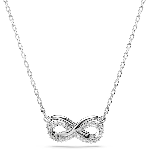 OHAYOO Collana Donna In Argento 925 Con Ciondolo Infinito E Pietra Portafortuna – Gioiello Ipoallergenico, Regalo Per Fidanzata, Compleanno, Anniversario