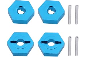 Hobbypark 7mm to 12mm Aluminum Wheel Hex Adapter Hub For WLtoys A959 949 969 979 1/18 RC Car Replacement