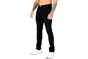 JMOJO - Mens Jeans Slim Fit - Stretch Jeans for Men UK - Men's Cotton Casual Denim Jean with 5 Pocket Design