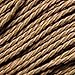 Produktbild k2-accessories 0.7mm Twist Waxed Cotton Cord - C0723 / Coffee - BULK 50 Mtrs