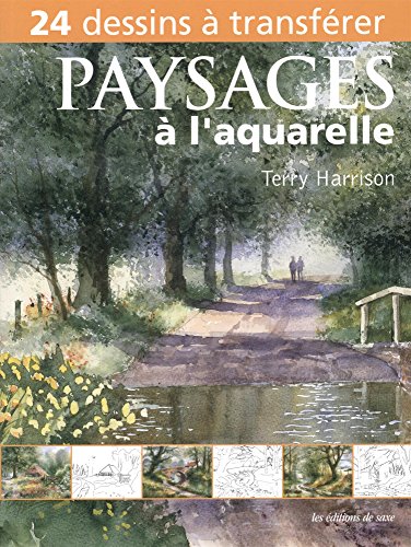 Paysages à l'aquarelle. 24 dessins à transférer. Paysages à l'aquarelle. 24 dessins à transférer.