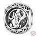 Produktbild MOCCI Fits Pandora Jewelry Bracelets 100% 925 Sterling Silver Beads Vintage P,Clear CZ Authentic Original DIY Fashion Charm Bead Jewelry