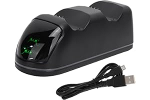 CICIGLOW PS4 Controller Charger, DOBE TP4‑1781 Dual USB Fast Charging Dock Station Game Controller Charger Fit for PS4 Gamepad