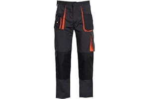 Stenso Emerton Pantaloni da Lavoro Uomo - Pantaloni Cargo Uomo Estivi con Tasche Literali - Pantaloni Uomo Lavoro Estivi - Antinfortunistica Abbigliamento Cargo Estivi Uomo