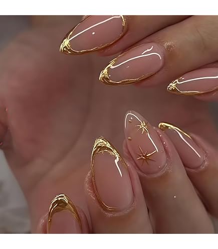 Lot De 15 Boîtes De Faux Ongles Dorés/argentés Avec Adhésif - Neuf Avec étiquettes - Destockage