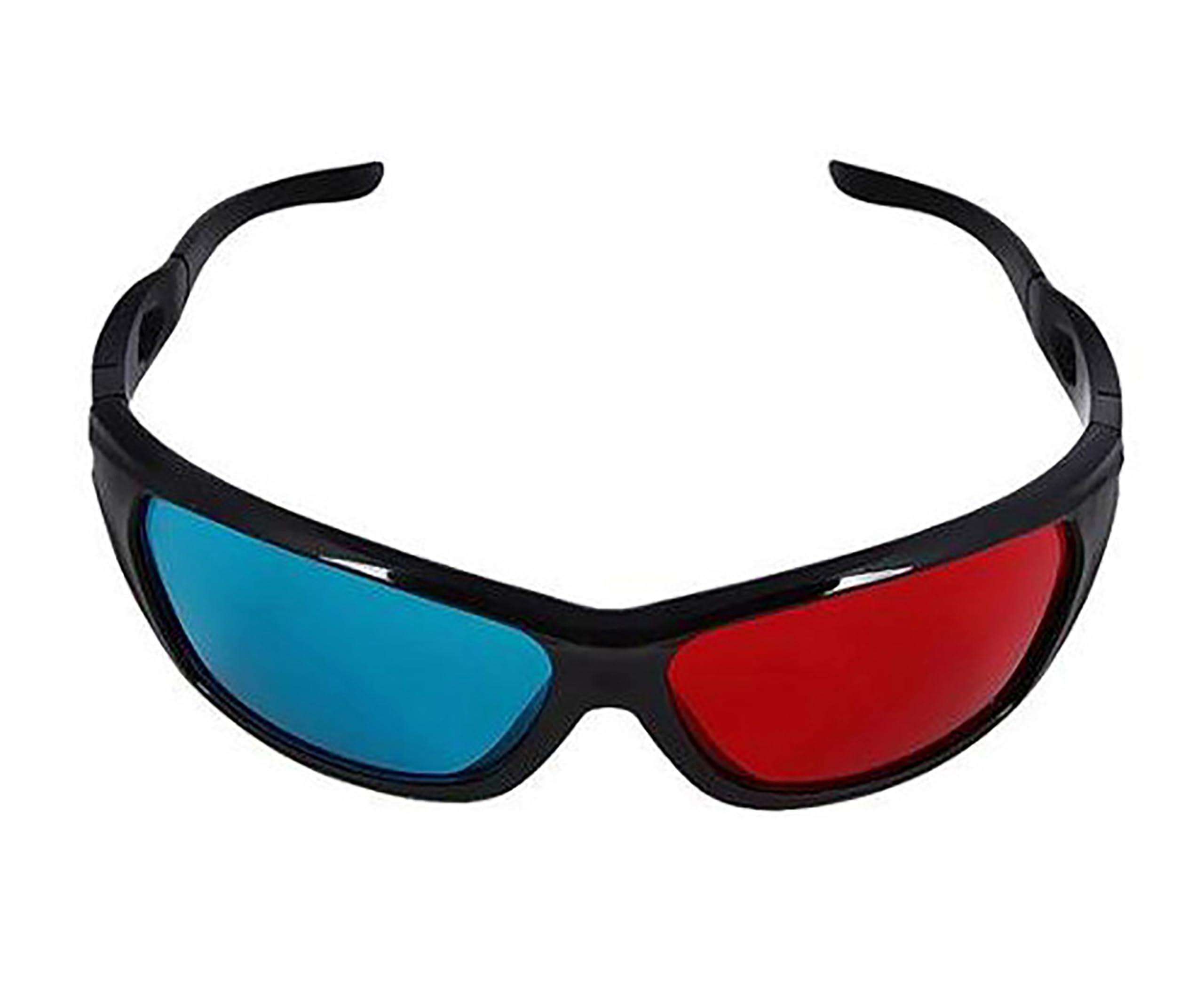 Geek Lab 3D Plastic Ana-Glyph Glasses (Red/Blue)