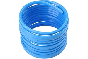 BCZAMD Accessoire pour imprimante 3D DIY - 196,8" - Joint plat de 6 mm - En aluminium - 2020 - Compatible avec Ender 3 V2 Pro CR10 V2 / CR6 SE - CNC - Pièce bleue