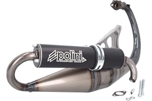 POLINI Auspuff Scooter Team 4 Minarelli Vertikal 50cc 2 Takt (CE)
