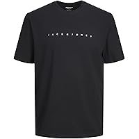 Jack & Jones JJJEFF MONOCHROME - Polo - black/castlerock/nero