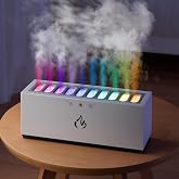 Coverzone Hava Nemlendirici Dif&uuml;z&ouml;r Humidifier Buhar Makinesi Nemlendirici Aroma Terapi Dif&uuml;z&ouml;r&uuml; 900 Ml Kapasiteli 10x25 cm E