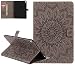 Produktbild iPad Pro 10.5 Hülle (2017) ,Roreikes im Sonnenblumen Wallet Design, Leadertasche Premium Lederhülle Flip Case im Bookstyle Folio Ultra Schlank Superleicht Ständer Schutzhülle Cover Kartenfächer Magnetverschluss und Standfunktion Leder Schale Etui Handytasche Schutzhülle Muster