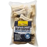 GimDog Mordimi Press Kemik White Beyaz Mini K&ouml;pek &Ccedil;iğneme Kemiği 2'' (5 cm) 25'li Paket 200 gr Sığır Derisi