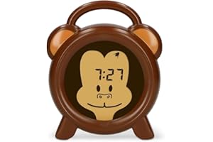 Alecto Sleep Trainer Children, Brown, Display Durchmesser 7,7cm