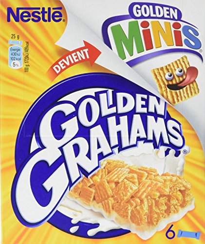 Nestlé Golden Grahams Barres de céréales 6 barres de 25g 150g