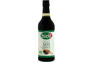 ‎BIOASIA BIOASIA Bio Sojasauce, aus ausgewählten, nicht gentechnisch veränderten Sojabohnen, vegan, halal (1 x 500 ml)