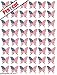 Produktbild 48 STÜCK, VORGESTANZT, USA-FLAGGE, ESSBAR, AUS OBLATENPAPIER, VORGESTANZT, DEKORATION