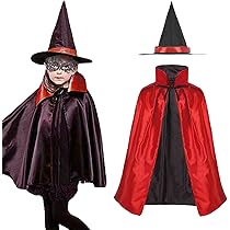TAGVO Mittelalter Umhang - Kapuzenumhang Für Halloween Und Cosplay