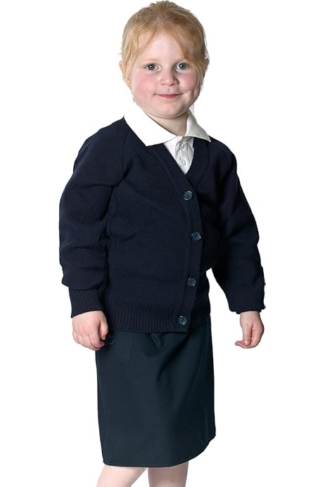 Exciteclothing Girls Crochet Bolero Shrug Kids Knitted Short - Main Image