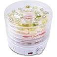 COSKIRA Food Preservation Machine, Food Dehydrator, 5 Tray Food Dehydrator 350W Power Belt Temperature Controller Food Fruit Dehydrator Mini Food Dehydrator Small Food Dehydrator,Dried Fruit Machine